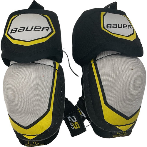 Vist Large View of Product Image Which is Used Bauer SUPREME 2S PRO Junior Elbow Pads SM