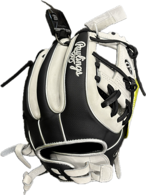 Vist Large View of Product Image Which is Used Rawlings PRO715SB-2WSS HEART OF THE HIDE BB/SB Glove RH Throw Grey 11 3/4"