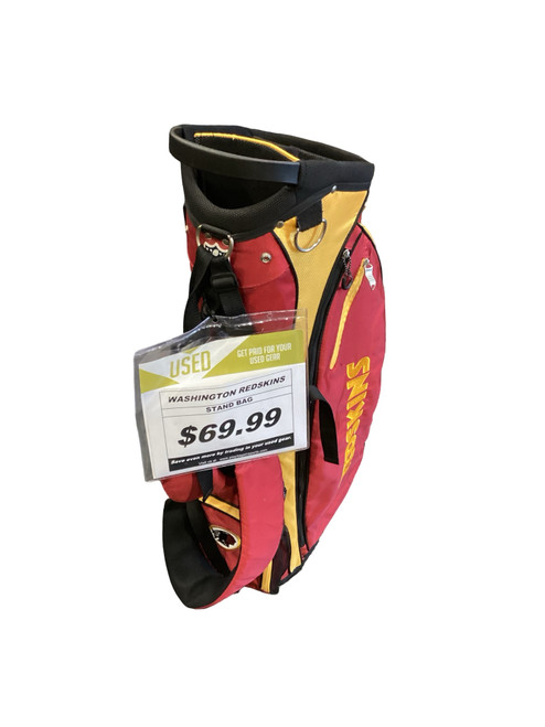 Vist Large View of Product Image Which is Used NFL WASHINGTON REDSKINS STAND BAG Mens Stand Bag Maroon