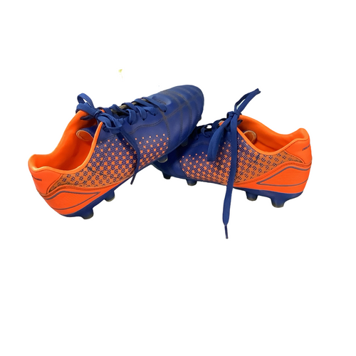 Vist Large View of Product Image Which is Used Dream Pairs Soccer Cleats Royal Blue Senior 7