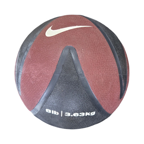 Vist Large View of Product Image Which is Used Nike MEDICINE BALL 8LB Medicine Ball Yellow 8 lb