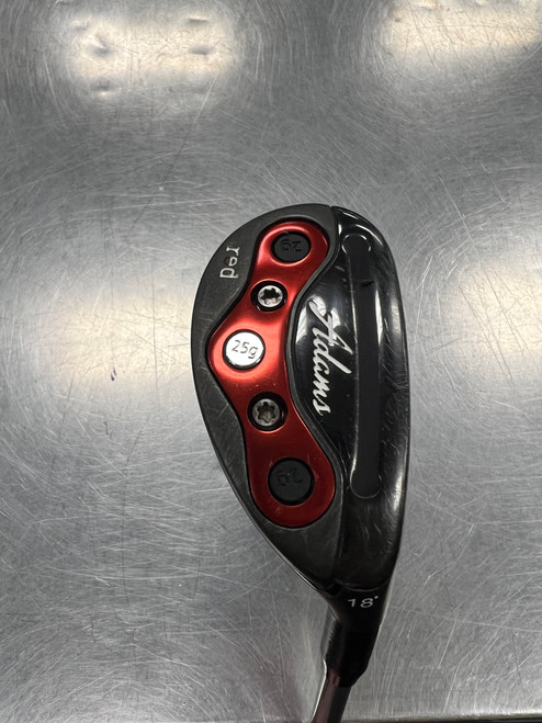 Vist Large View of Product Image Which is Used Adams Golf RED Mens Hybrid Club RH 3 Hybrid