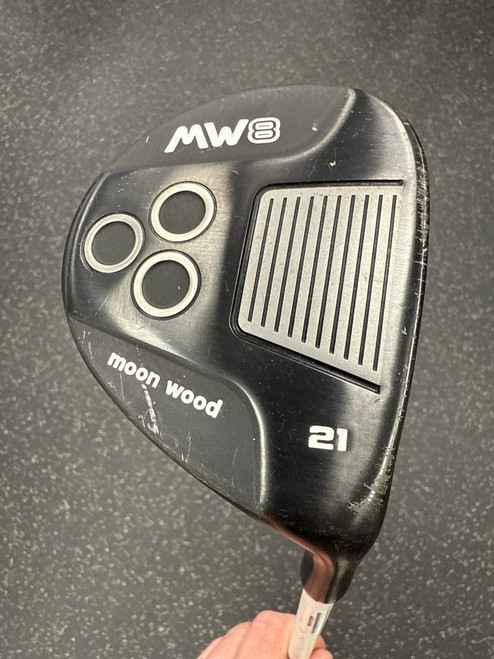 Vist Large View of Product Image Which is Used MOON WOOD MW8 Mens Fairway Wood RH 7 Wood