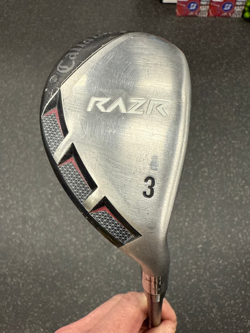 Vist Large View of Product Image Which is Used Callaway RAZR Mens Hybrid Club RH 3 Hybrid