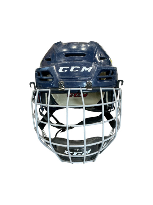 Vist Large View of Product Image Which is Used CCM TACKS 110 Helmet Cage Combo None SM