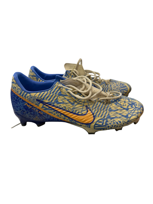 Vist Large View of Product Image Which is Used Nike Soccer Cleats Royal Blue Senior 9.5