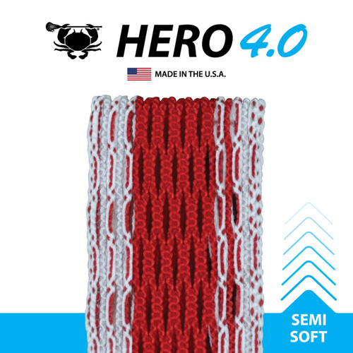 Vist Large View of Product Image Which is ECD Hero 4.0 Semi-Soft Mesh Red Bandana #107089