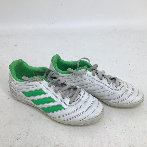 Vist Large View of Product Image Which is Used Adidas COPA TURF JR 3.0 SHOE Soccer Turf Shoes Green Junior 03