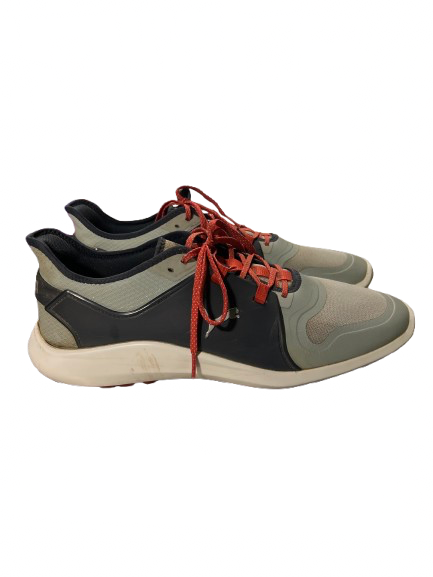 Vist Large View of Product Image Which is Used Puma Mens Golf Shoes Navy Blue And Grey Senior 12