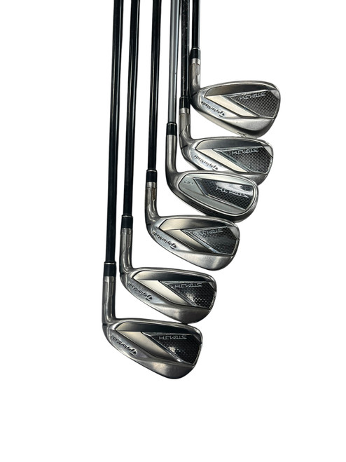 Vist Large View of Product Image Which is Used Taylormade STEALTH Mens Iron Set RH 6I-GW/AW