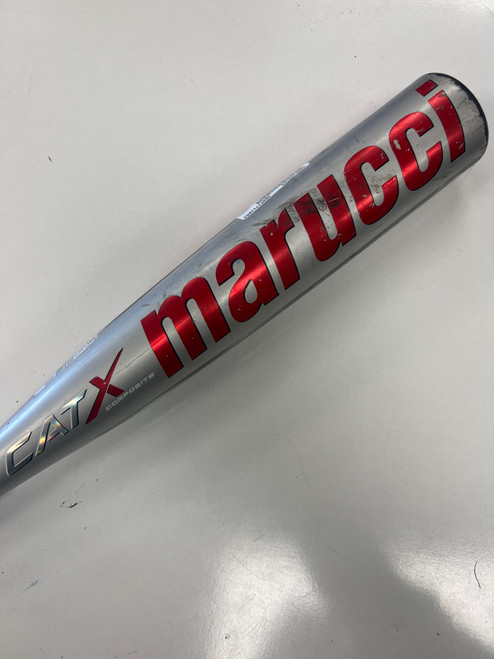 Vist Large View of Product Image Which is Used Marucci CAT X COMPOSITE BAT BB/SB USSSA 2 3/4 Bat 30"