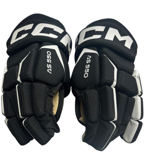 Vist Large View of Product Image Which is Used CCM TACKS AS550 Intermediate Gloves Black 13"