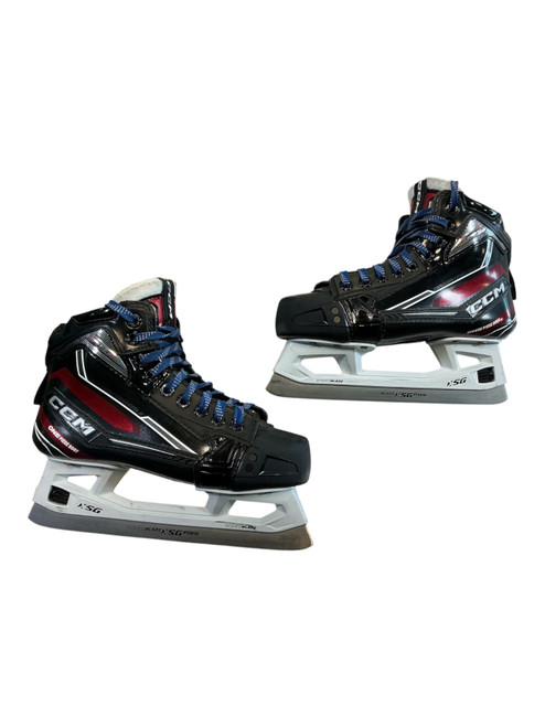 Vist Large View of Product Image Which is Used CCM EFLEX 6.9 Junior Goalie Skate Junior 04.5
