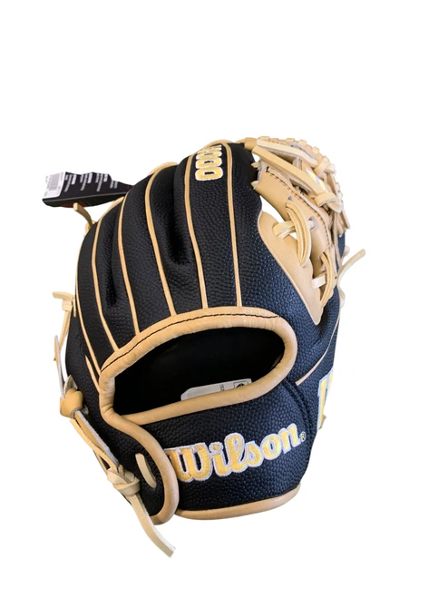 Vist Large View of Product Image Which is Used Wilson A2000 BB/SB Glove RH Throw Black 11 1/2"
