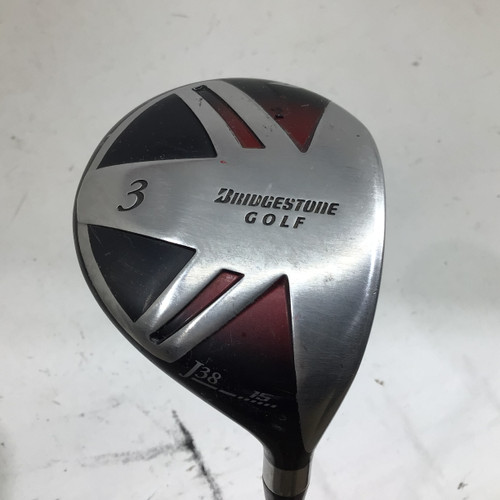 Vist Large View of Product Image Which is Used Bridgestone J38 15 DEG 3 WOOD STIFF FLEX Mens Fairway Wood RH 3 Wood