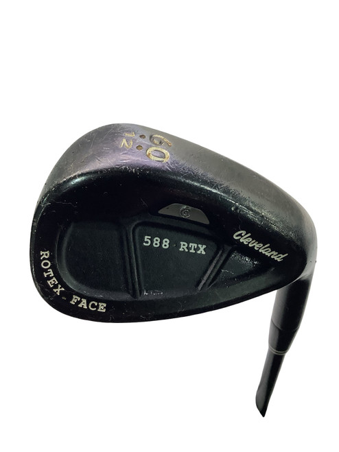 Vist Large View of Product Image Which is Used Cleveland 588 RTX 60 DEG Golf Wedge Mens RH 60 Degree