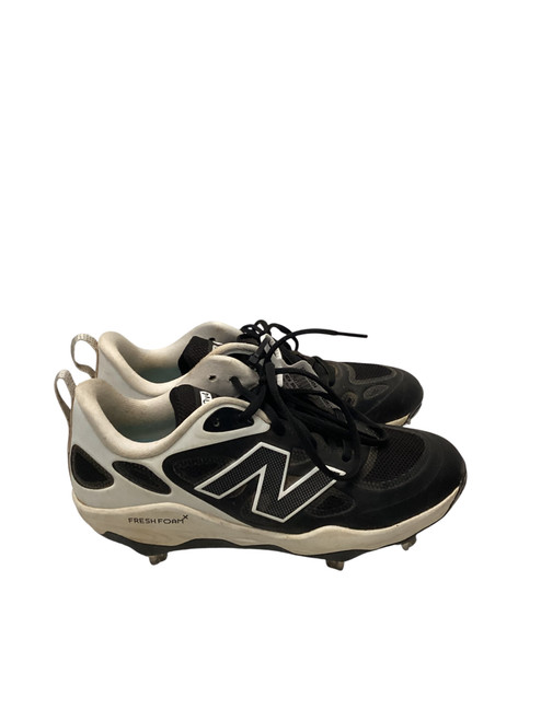 Vist Large View of Product Image Which is Used New Balance VELO V4 BB/SB Cleats Black Senior 8