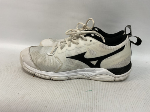 Vist Large View of Product Image Which is Used Mizuno VB Shoes Adult White Senior 9.5