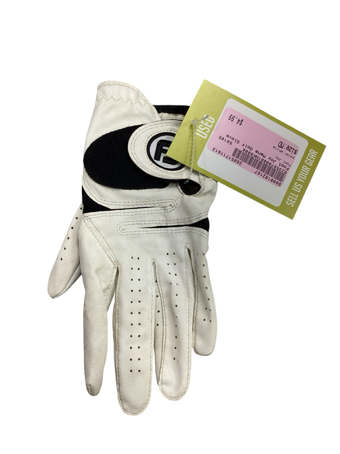 Vist Large View of Product Image Which is Used Foot Joy Mens Golf Glove White MD