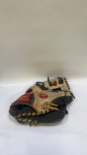 Vist Large View of Product Image Which is Used Rawlings GG ELITE BB/SB Glove RH Throw Maroon 11 1/2"