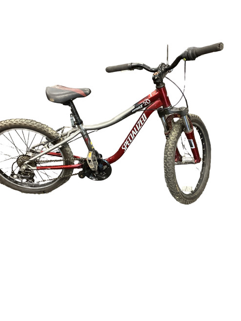 Vist Large View of Product Image Which is Used Specialized HOT ROCK RED 20 Mountain Bike Boys Red 20"