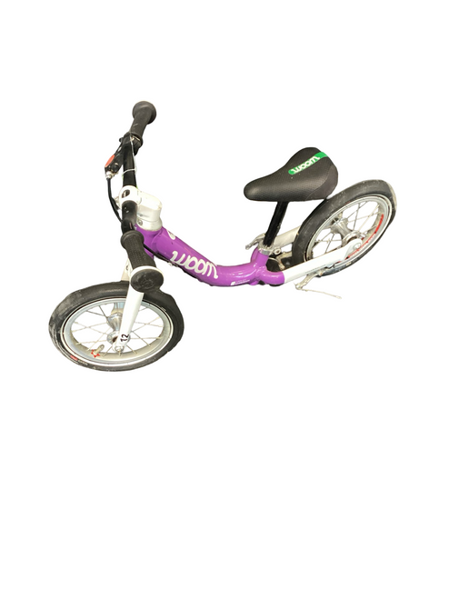 Vist Large View of Product Image Which is Used WOOM BALANCE Balance Bike Boys Purple 12"