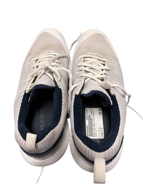 Vist Large View of Product Image Which is Used Foot Joy Mens Golf Shoes White Senior 9