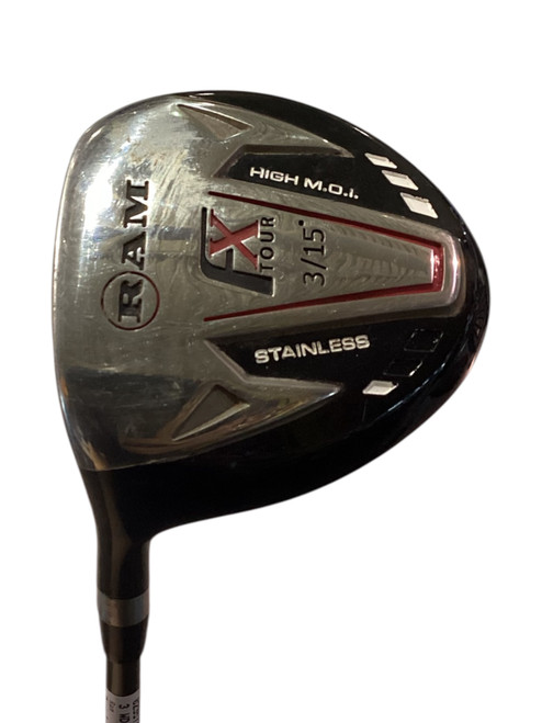 Vist Large View of Product Image Which is Used Ram FX TOUR Mens Fairway Wood LH 3 Wood