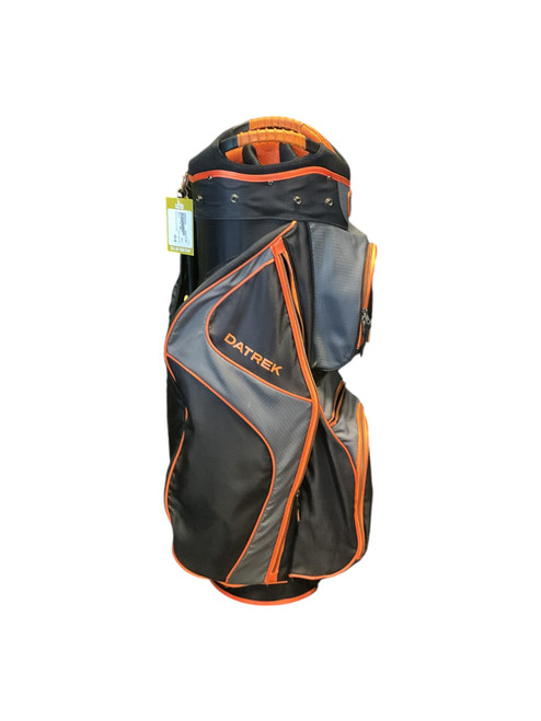 Vist Large View of Product Image Which is Used Datrek CART BAG Mens Cart Bag Black And Orange