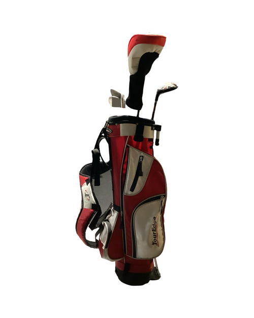 Vist Large View of Product Image Which is Used Tour Edge BAZOOKA Jr Package Set LH Red 5 Piece