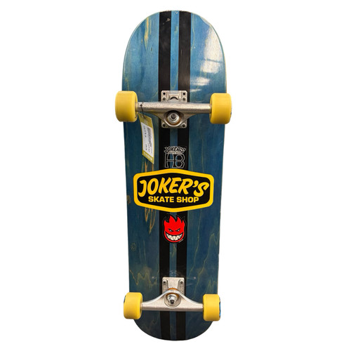 Vist Large View of Product Image Which is Used Jokers Complete Skateboard Black 8 3/4"