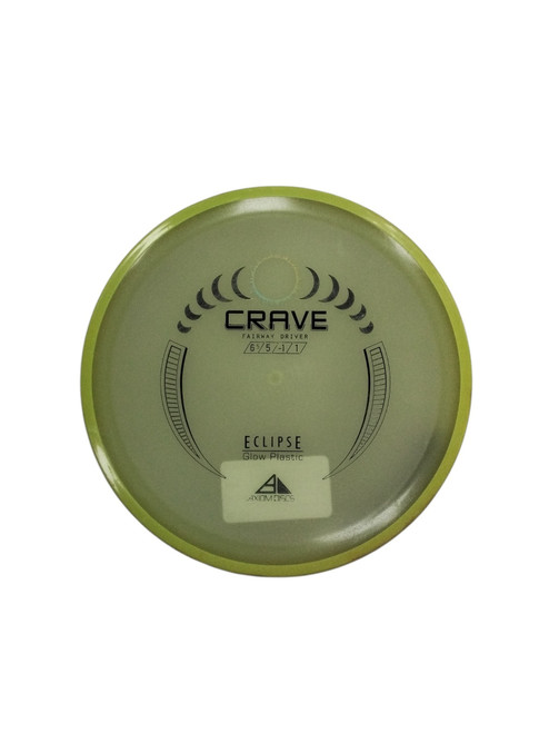 Vist Large View of Product Image Which is Used Axiom ECLIPSE CRAVE Disc Golf Driver Yellow