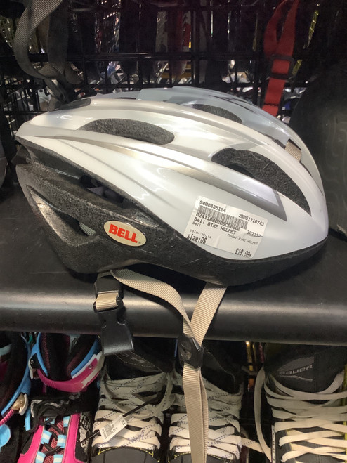 Vist Large View of Product Image Which is Used Bell BIKE HELMET Bike Helmet White One Size