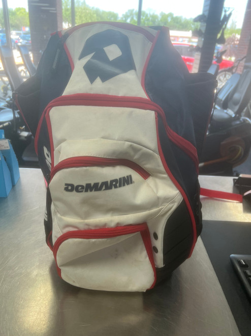 Vist Large View of Product Image Which is Used Demarini BACKPACK BB/SB Player Backpack Navy Blue