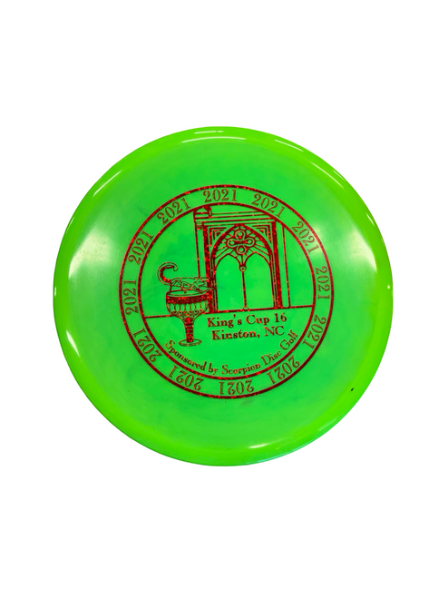 Vist Large View of Product Image Which is Used Innova MAKO 3 Disc Golf Mid Range Green