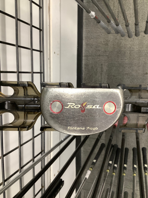 Vist Large View of Product Image Which is Used Taylormade ROSSA BLADE Mens Putter RH
