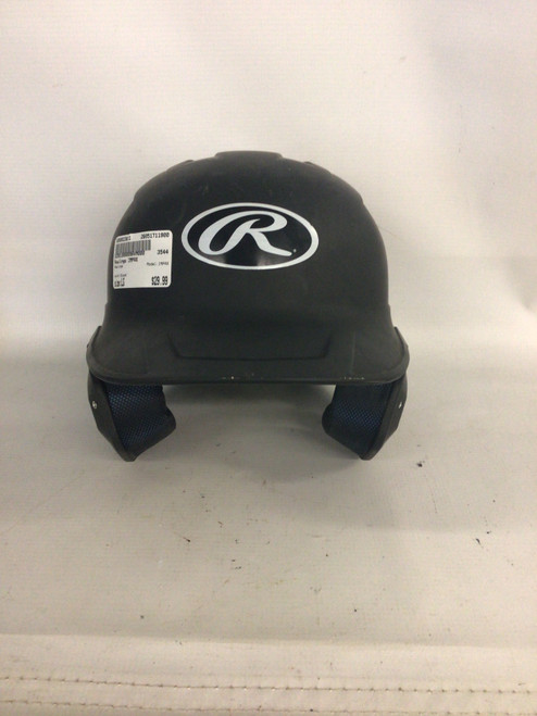 Vist Large View of Product Image Which is Used Rawlings IMPAX Batting Helmet No Mask Black LG