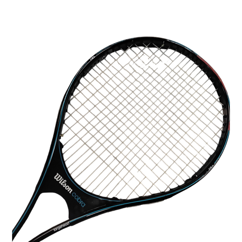 Vist Large View of Product Image Which is Used Wilson COBRA Adult Tennis Racquet Black Unknown