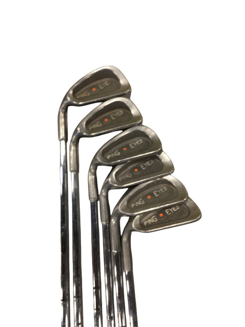 Vist Large View of Product Image Which is Used Ping EYE 2 ORANGE DOT Mens Iron Set LH 5I-PW