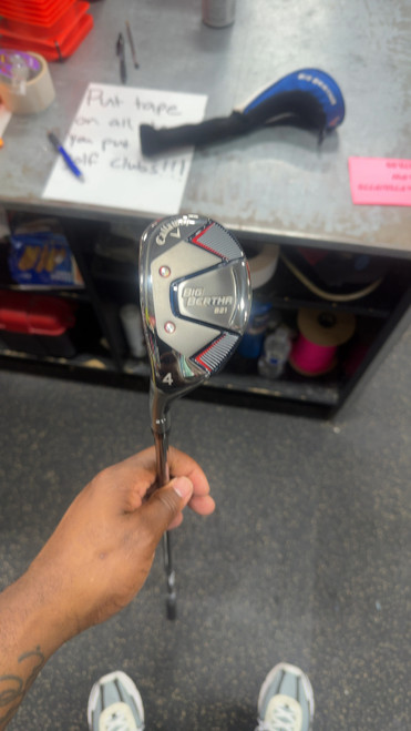 Vist Large View of Product Image Which is Used Callaway BIG BERTHA Mens Hybrid Club LH 4 Hybrid