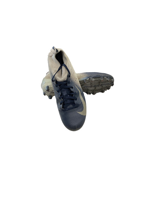 Vist Large View of Product Image Which is Used Nike Adult FB Cleats Navy Blue Senior 7.5