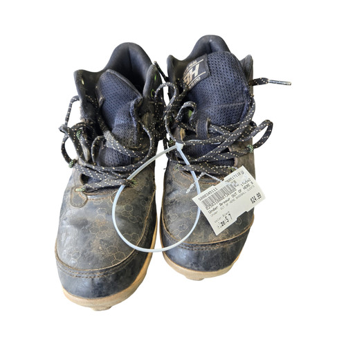 Vist Large View of Product Image Which is Used Under Armour OUT OF HERE BASEBALL CLEATS SIZE 7 BB/SB Cleats Black Senior 7