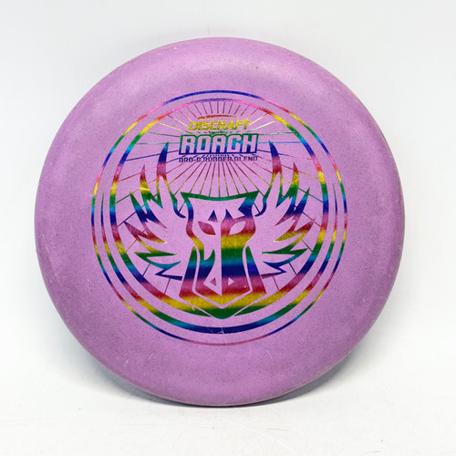 Vist Large View of Product Image Which is Used Discraft BRO-D ROACH Disc Golf Putter Purple 174g