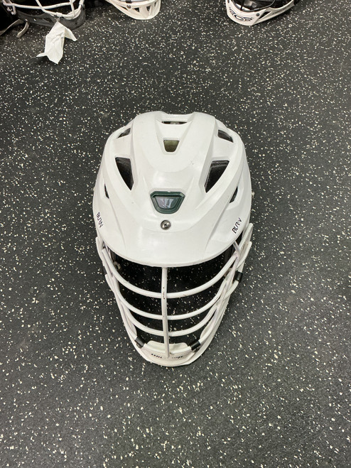 Vist Large View of Product Image Which is Used Warrior BURN Lacrosse Helmet White One Size