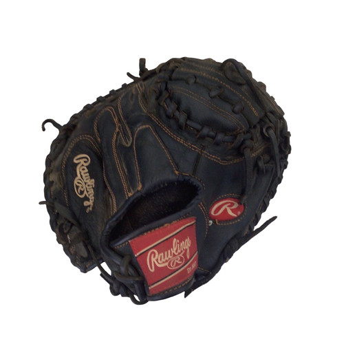 Vist Large View of Product Image Which is Used Rawlings RENEGADE BB/SB Catchers RH Throw Black 32 1/2"