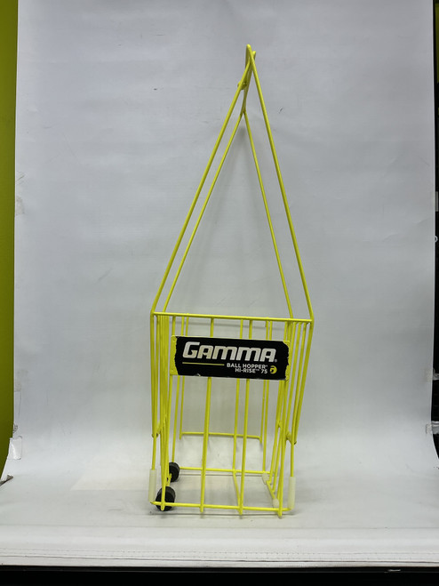 Vist Large View of Product Image Which is Used Gamma Sports BALL HOPPER HI-RISE 75 Tennis - Hopper Yellow