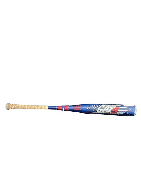Vist Large View of Product Image Which is Used Marucci CAT 9 COMPOSITE AMERICA BB/SB High School -3 Bat 32"