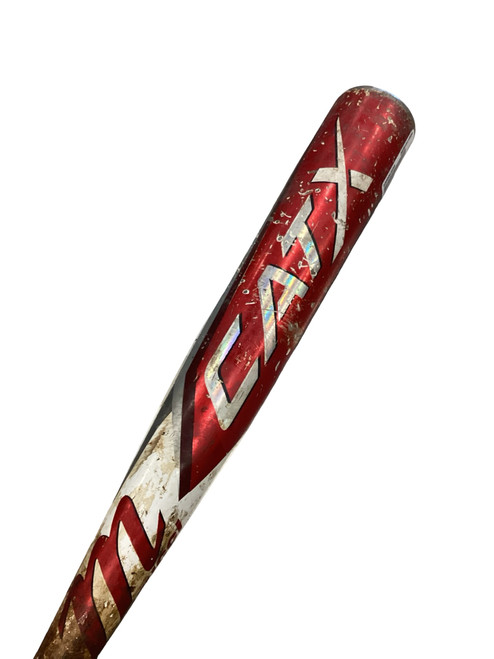Vist Large View of Product Image Which is Used Marucci CAT X BB/SB High School -3 Bat Red 33 1/2"