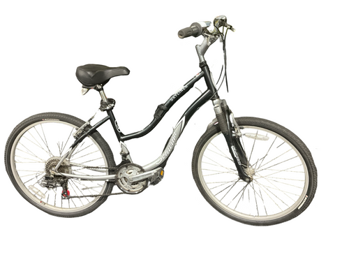 Vist Large View of Product Image Which is Used Schwinn SKYLINER Hybrid/City Bike Womens Black 50-52cm - SM Frame