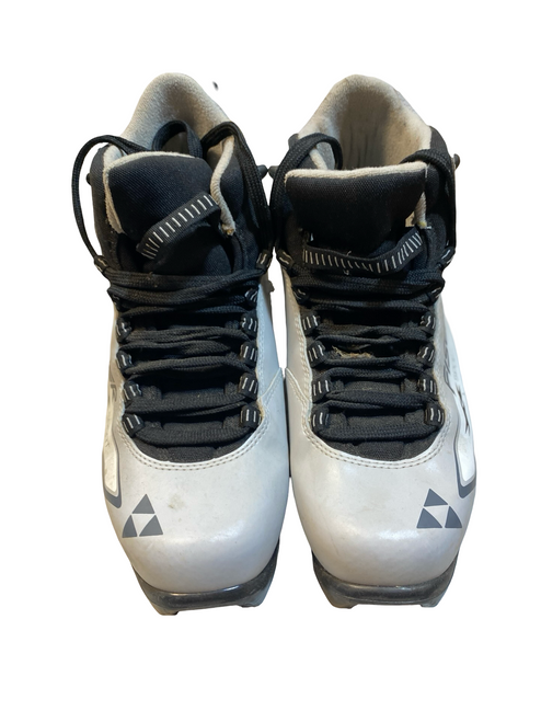 Vist Large View of Product Image Which is Used Fischer Mens NNN XC Ski Boots Grey M 10.5